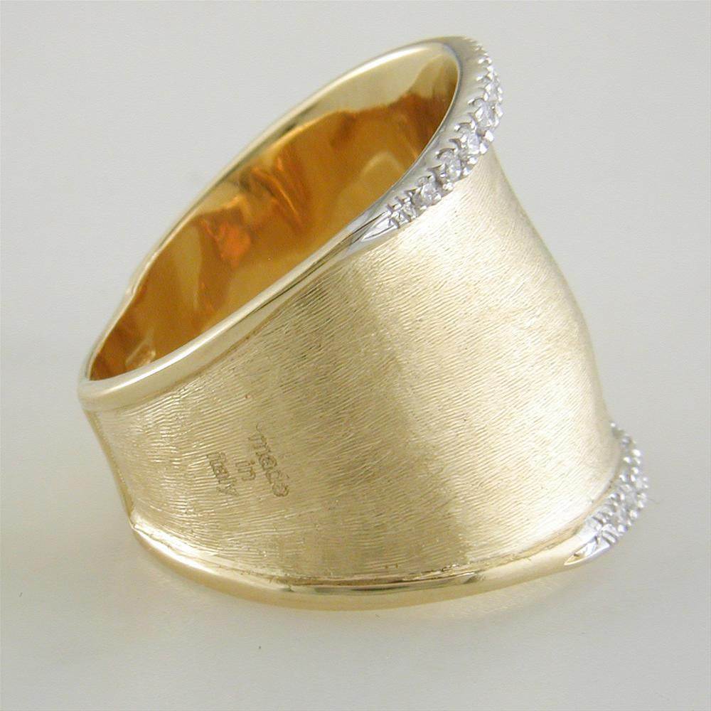 18kt yellow gold Abicodia diamond ring