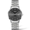 Longines Elegant Automatic Grey Dial Stainless Steel Watch 39MM L49104726
