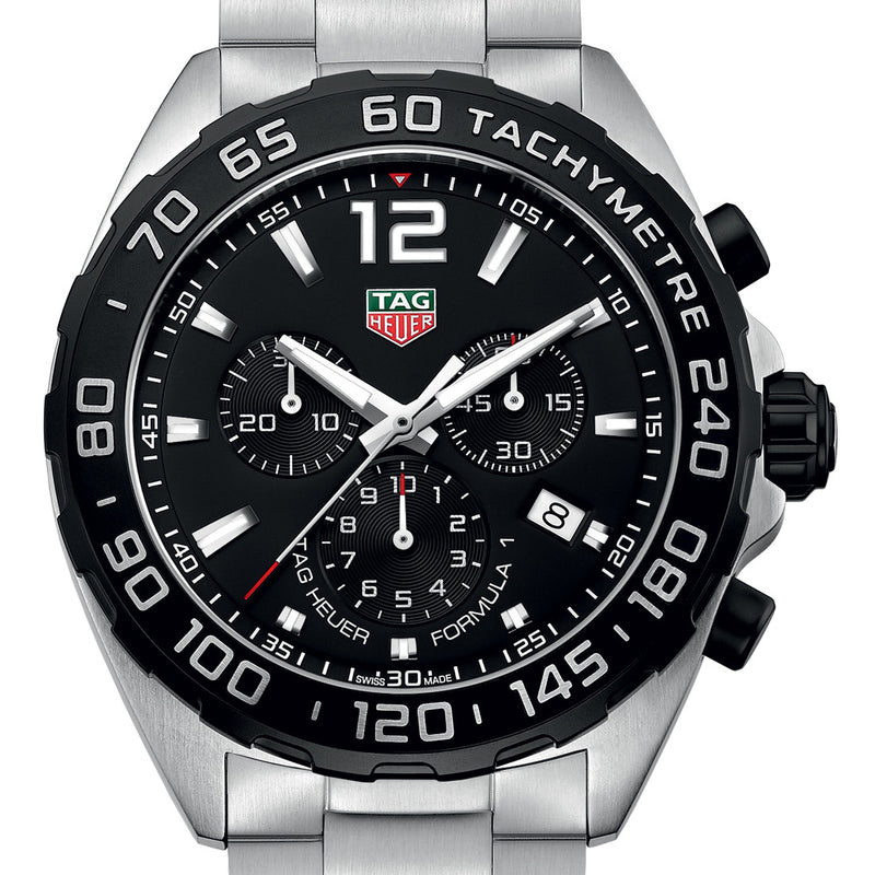 Tag Heuer Formula 1 Chronograph Black Dial Quartz 43MM Watch CAZ1010.BA0842