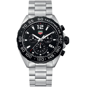 Tag Heuer Formula 1 Chronograph Black Dial Quartz 43MM Watch CAZ1010.BA0842