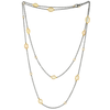 Lika Behar "Katya" Opal Necklace in Sterling Silver & 24K Gold 38" Adjustable KAT-N-105-GXOP-43