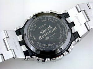 CASIO G-SHOCK GMW-B5000D-1 Bluetooth Model Full Metal Solar Square Watch Steel