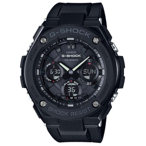 Casio G-Shock G-Steel Layer Guard Structured All Black Mens Watch GSTS100G-1B