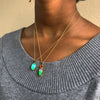 Ethiopian Opal, Pear Shape & Red Fire Opal Necklace Pendant