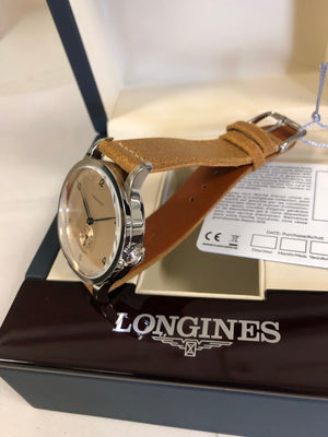 Longines Heritage 40MM Automatic 1945 Steel Brown Watch L28134660