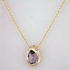 page sargisson Freeform Sapphire Handmade Pendant Necklace