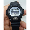 Casio G-Shock Metallic Silver Digital Black Watch DW6900MMA-1