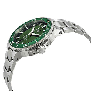 Oris Aquis Date Green Dial Steel Case & Bracelet 43.5mm Watch