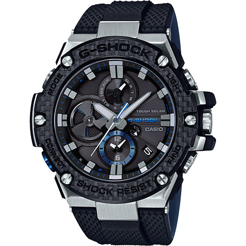 Casio G-Shock G-Steel Carbon Bezel Bluetooth Solar Watch GSTB100XA