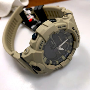 Casio G-Shock Tan Beige Bluetooth StepTracker Analog-Digital Watch GBA800UC-5ACR