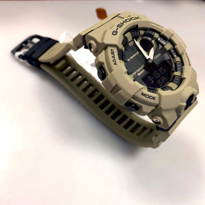 Casio G-Shock Tan Beige Bluetooth StepTracker Analog-Digital Watch GBA800UC-5ACR