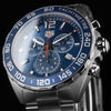 TAG Heuer 43MM Formula 1 Chronograph Quartz Blue Dial Watch CAZ1014.BA0842
