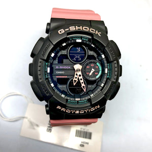 Casio G-Shock GMAS140-4A Peach Pink Womens Watch 90's Colors