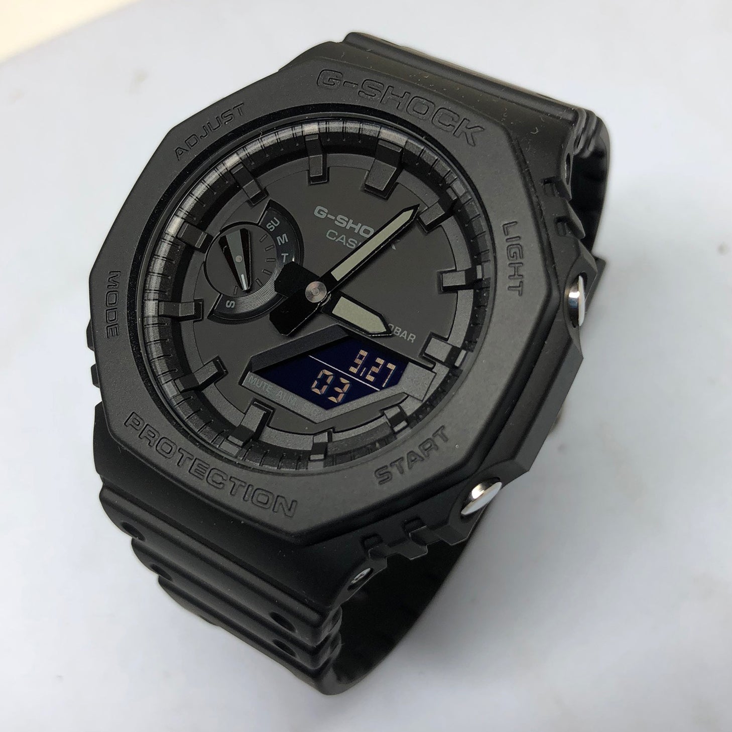 Casio G-Shock Black Carbon CasiOak GA2100 Series GA2100-1A1 – NAGI