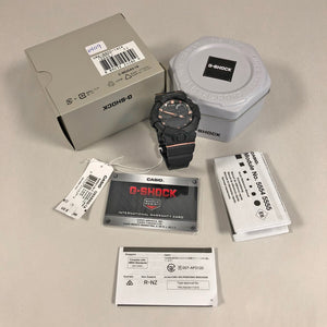 Casio G-Shock Step-Tracker S Series Black Rose Pink Watch GMAB800-1A