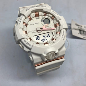 Casio G-Shock Step-Tracker S Series White Rose Pink Watch GMAB800-7A