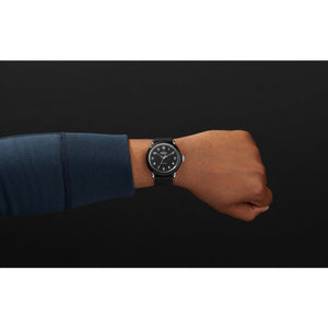 Shinola 43MM Model D Detrola All Black Quartz Watch S0120161970