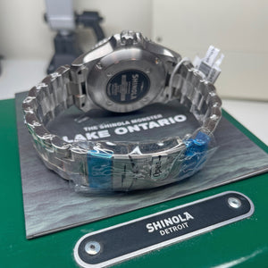 Shinola 43MM Lake Ontario Green Monster Automatic Watch S0120169380