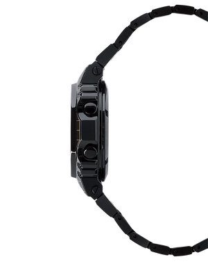 CASIO G-Shock Full Metal Square GMW-B5000CS-1 Laser Etched Grid Solar Watch