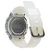 Casio G-Shock GMS Stainless Steel White Gold Women's Watch GMS5600SK-7 Jelly Clear