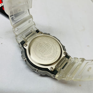 Casio G-Shock DW5600SKE-7 Transparent Digital Skeleton Jelly Watch