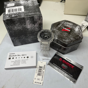 Casio G-Shock GA2100SKE-7A 2100 Clear NAGI Transparent Series Jelly –