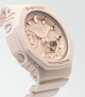 Casio G-Shock GMA-S2100 “Mini CasiOak” S Series Blush Light Pink Watch GMAS2100-4A
