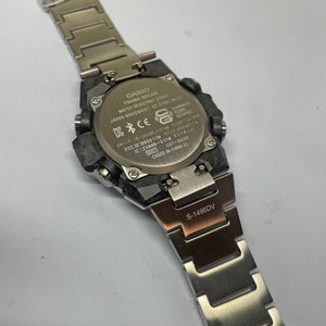 Casio G-Shock G-Steel Black Stainless Steel Carbon Core Watch GSTB400D-1A Solar