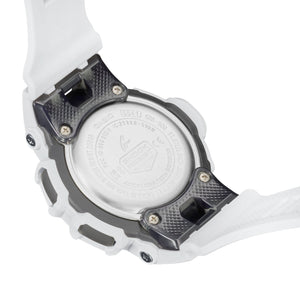 Casio G-Shock White Black StepTracker Analog-Digital Watch GBA900-7A