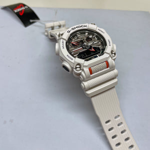 Casio G-Shock GA900AS-7A Astro World Space Watch White Orange Silver Metallic