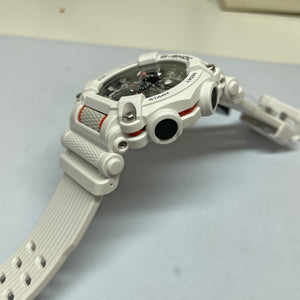 Casio G-Shock GA900AS-7A Astro World Space Watch White Orange Silver Metallic