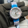 Shinola 40MM Canfield Sports Chronograph Blush Pink Ceramic Watch S0120230478