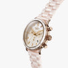 Shinola 40MM Canfield Sports Chronograph Blush Pink Ceramic Watch S0120230478