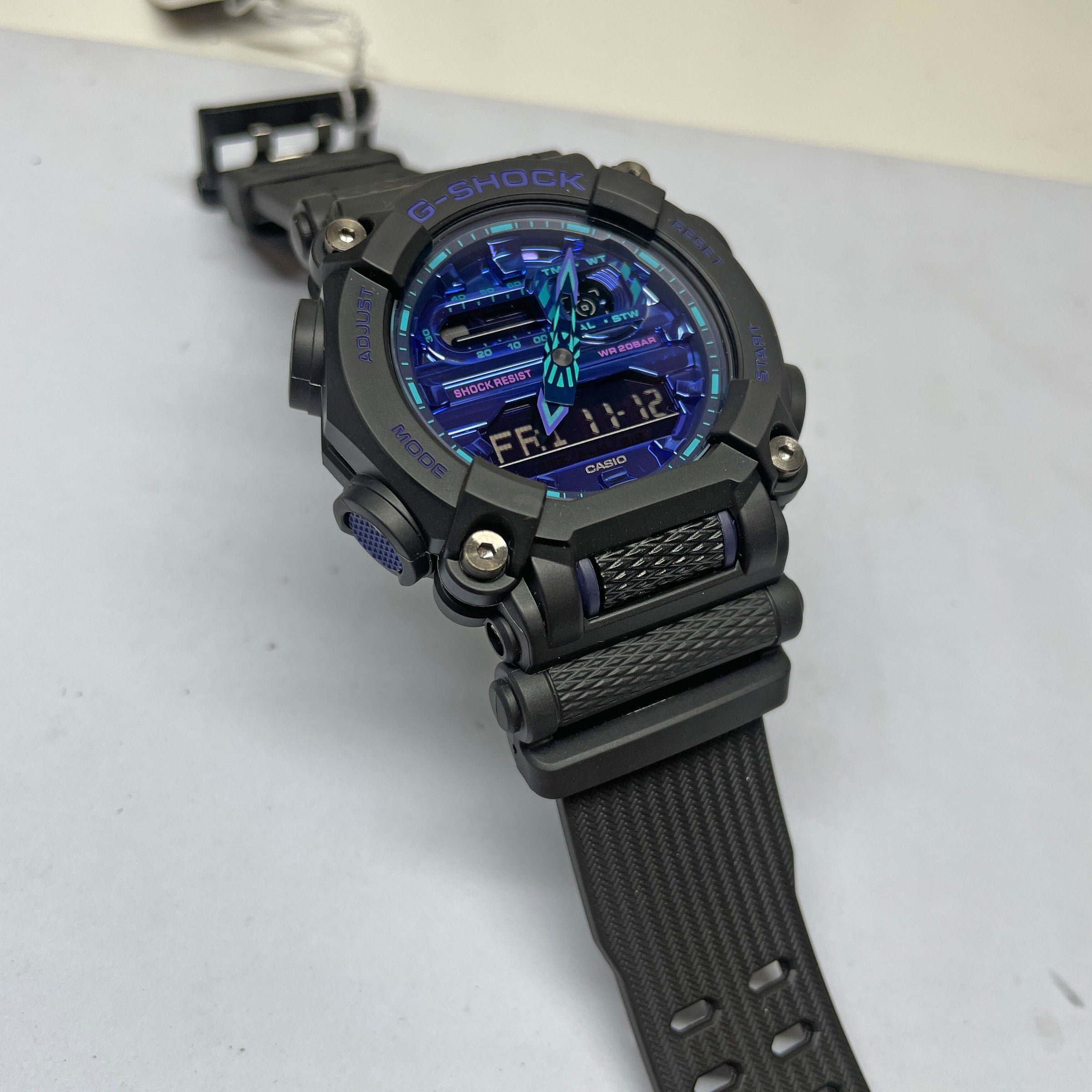 G-Shock GA900VB-1A Virtual World Watch, Black
