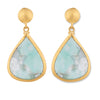 Lika Behar "My World" Earrings with Aquaprase Drops MY-E-629-GAP-2