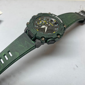 CASIO G-Shock GA2200MFR-3A Mystic Forest Green Carbon Camo Watch Limited