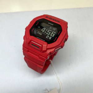 CASIO G-Shock GBD200RD-4 Burning Red Watch Power Trainer Square