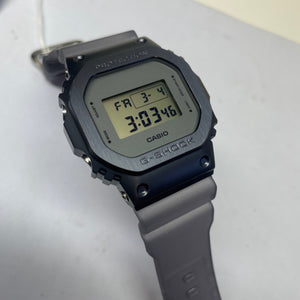 Casio G-Shock GM5600MF-2 Clear Midnight Blue Gray Fog Metal IP Square Watch