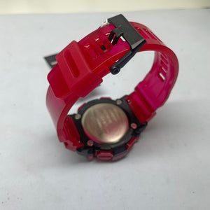 CASIO G-Shock GA2200SKL-4A Sound Waves Skeleton Translucent Red Watch