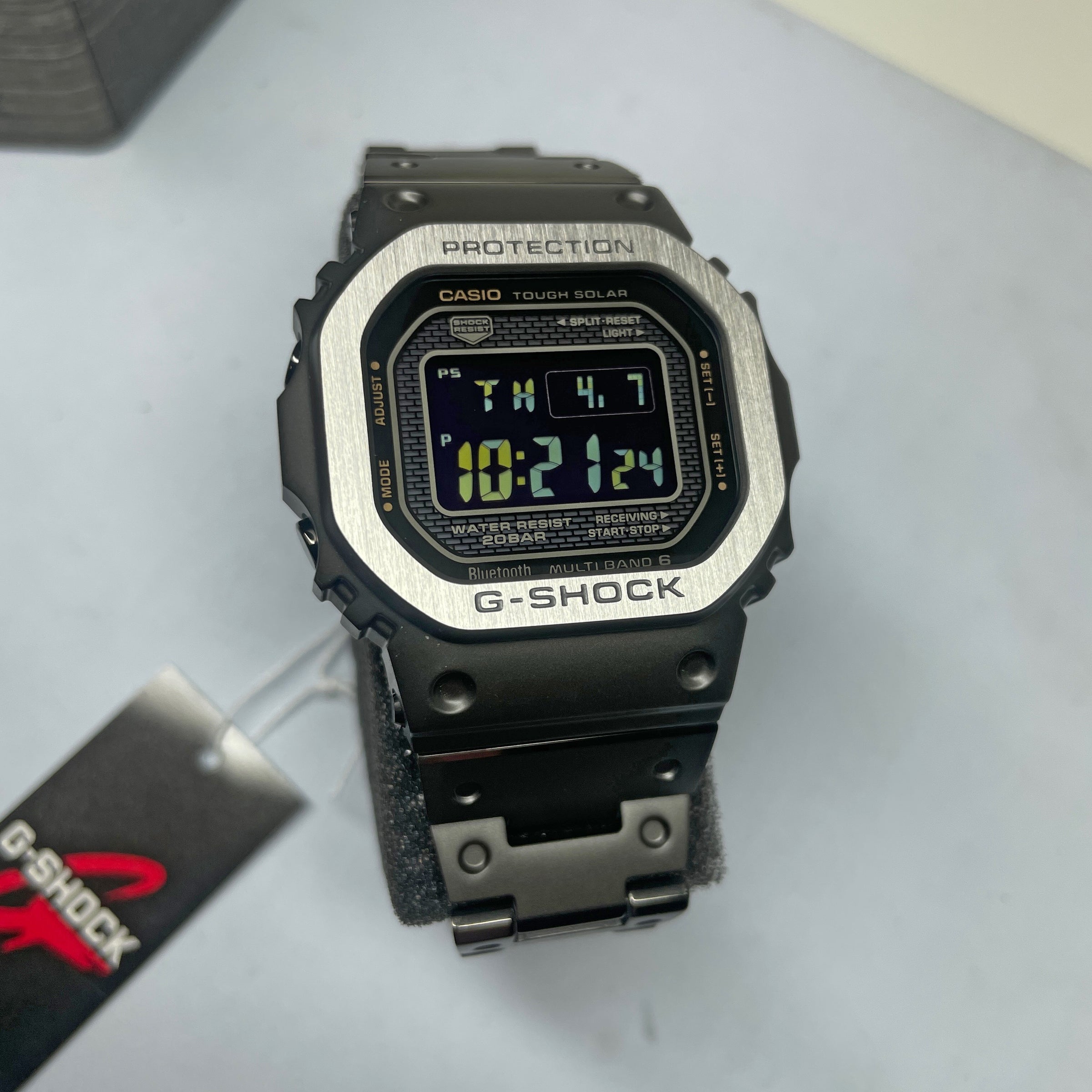 CASIO G-SHOCK Full Metal Square Black 5000 GMWB5000GD-1 Watch