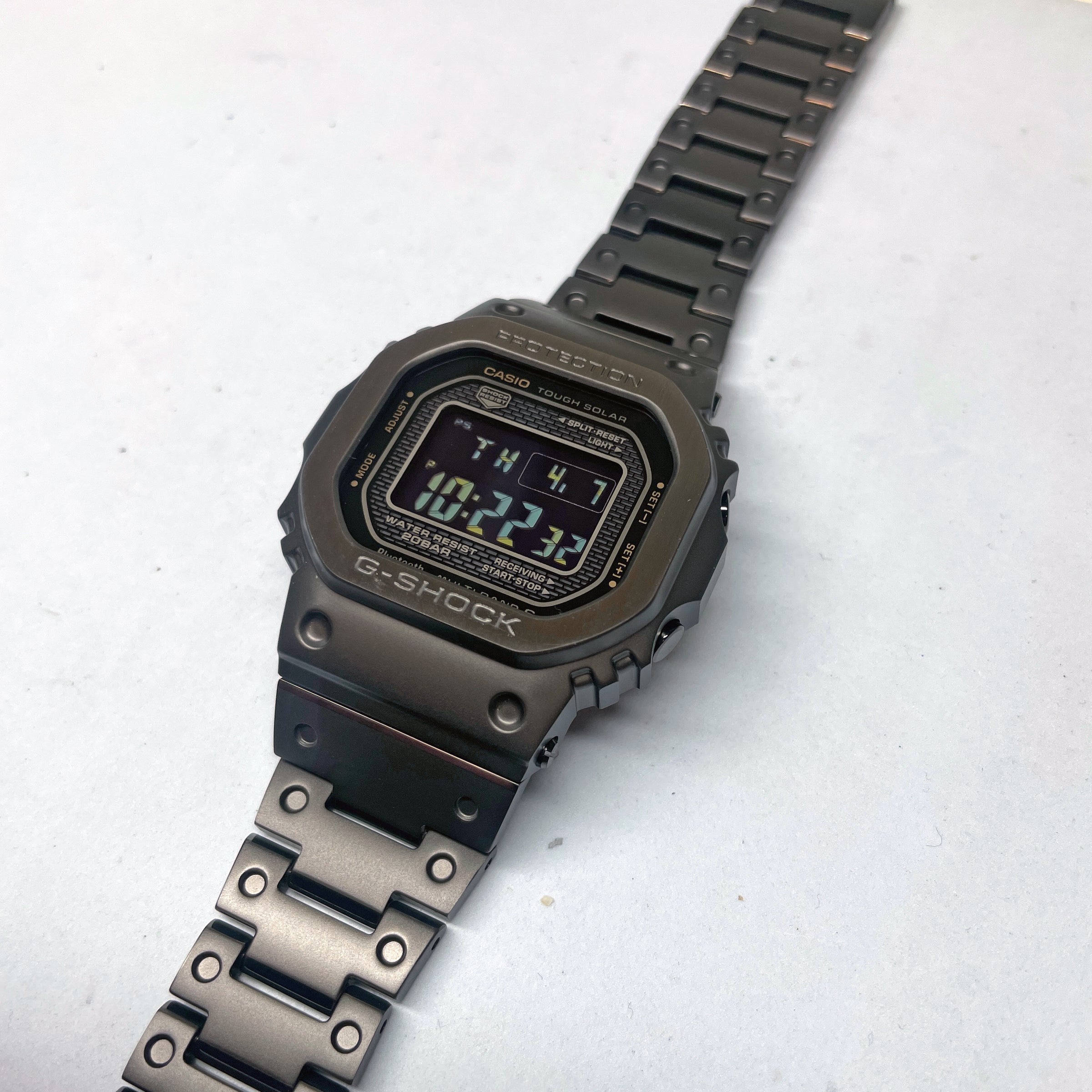 CASIO G-SHOCK Full Metal Square Black 5000 GMWB5000GD-1 Watch Steel – NAGI