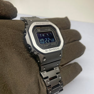 CASIO G-SHOCK Full Metal Square Black 5000 GMWB5000MB-1 Watch Steel