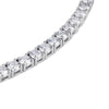 14k White Gold Eternity Diamond Tennis Necklace 11.50 Carats