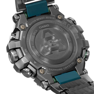 Casio G-Shock MTG MTGB3000BD12 Black & Green IP Bluetooth Watch