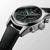 Longines Spirit Pioneer Edition Titanium Watch Black Green L3.829.1.53.2