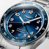 Longines Spirit Zulu Time GMT Blue Steel Watch L3.812.4.93.6