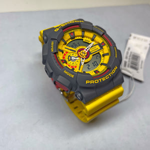 Casio G-Shock GA110Y-9A Yellow Grey 90's Heritage Color Watch