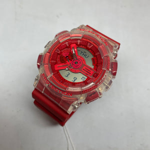 Casio G-Shock GA110GL-4A Lucky Drop Red Clear Watch Limited