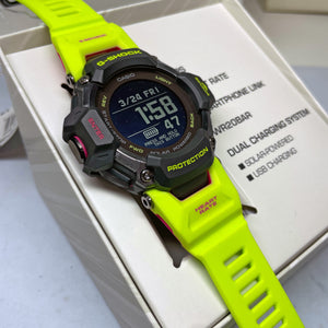 CASIO G-SHOCK GBDH2000-1A9 Yellow Move Heart Rate Monitor GPS Solar Activity Watch