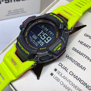  G-Shock New Thinner Carbon Mudmaster Watch, Solar Yellow :  Clothing, Shoes & Jewelry